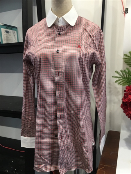 Đầm BBR dáng sơ mi kẻ sọc +