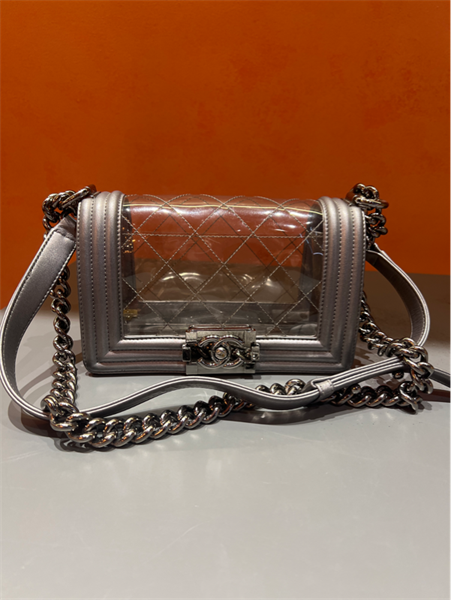 Túi Chanel trong viền xám KG+