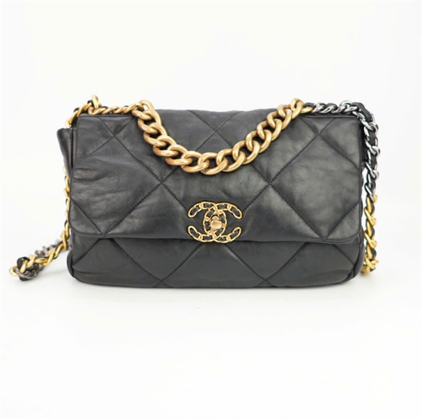 Túi Chanel đen quai xích size 30 ++