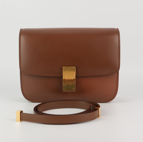 Túi Celine màu nâu trơn sz24 (P-MP-2147) (HC) +