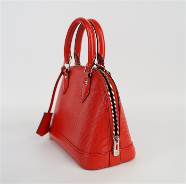 Túi LV Alma vân đỏ cam +