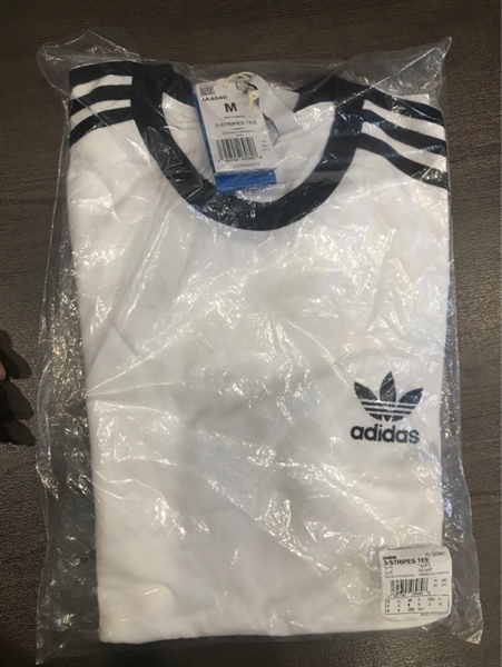Áo Adidas trắng size M+
