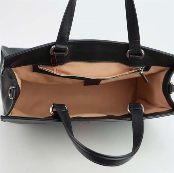 Túi GG đen đầu rồng size 35 +