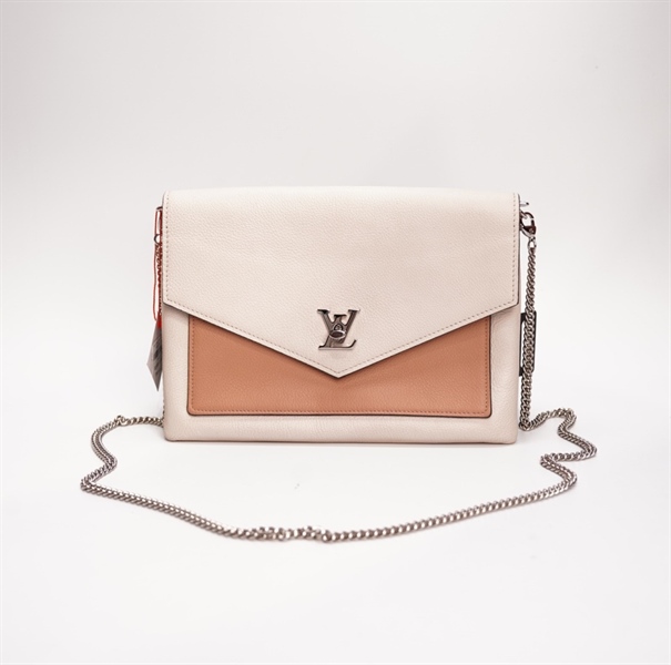 Túi LV đeo chéo trắng phối hồng 22cm TB+