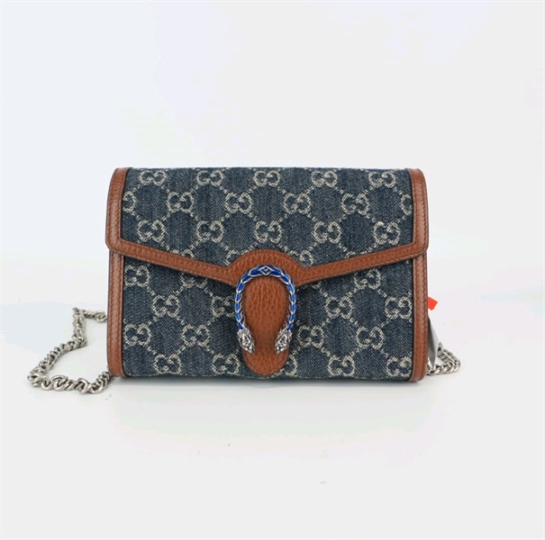 Túi GG đầu rồng xanh KG+