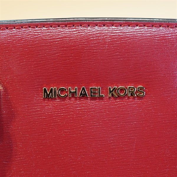 Túi Michael Kors đỏ KG+