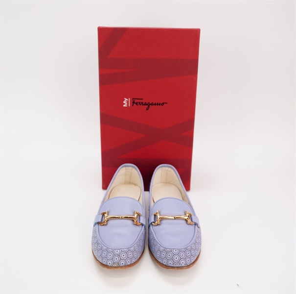 Giày Salvatore xanh nhạt KG+