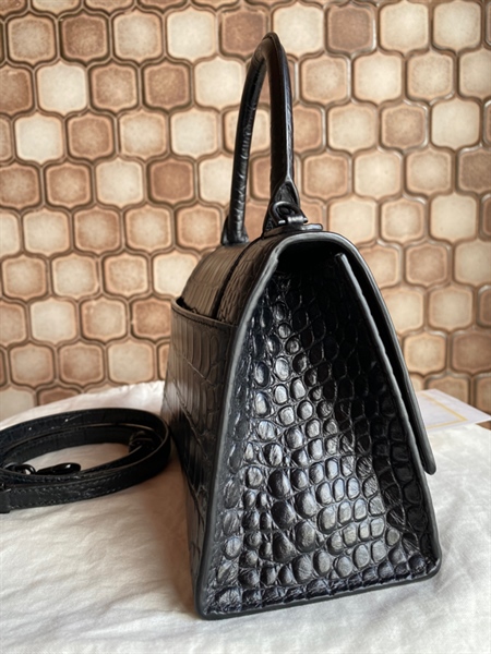 Túi Balenciaga Hourglass Đen+
