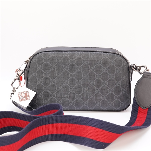 Túi GG đeo chéo màu xanh đen KG+