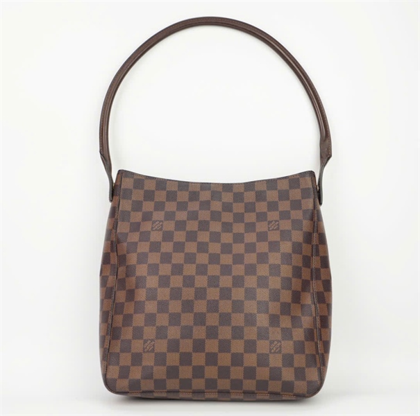 Túi LV ô vuông quai to size 28 ++