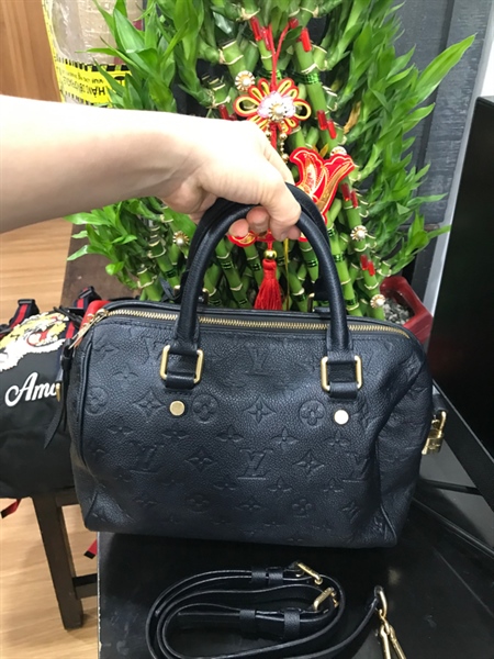 Túi Speedy LV Xanh Đen+