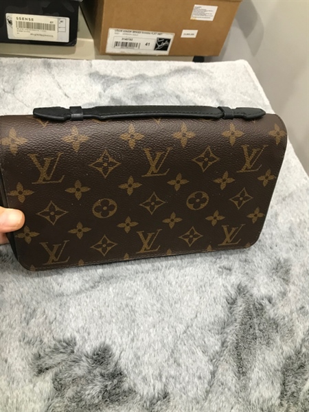 Túi LV hoa Nâu+