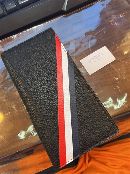 Ví Thom Browne màu đen 2 sọc TB+