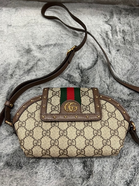 Túi Gucci đeo chéo lòng xanh dương+
