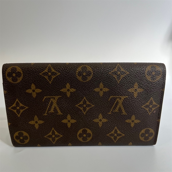 Ví LV gập khoá kéo +