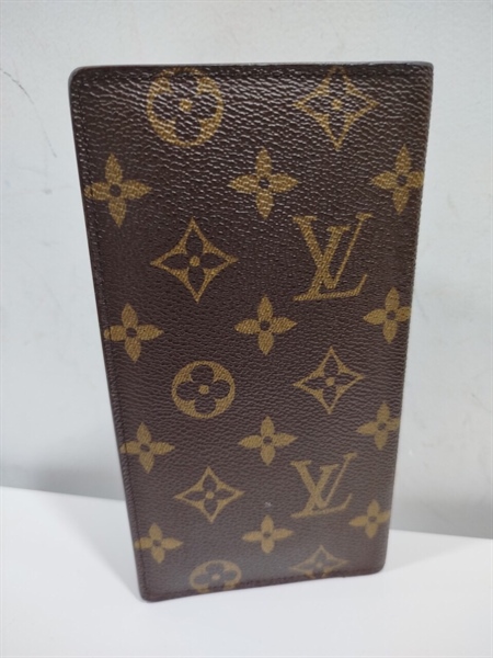 Ví Dài Gập Đôi Lv Hoa Nâu+