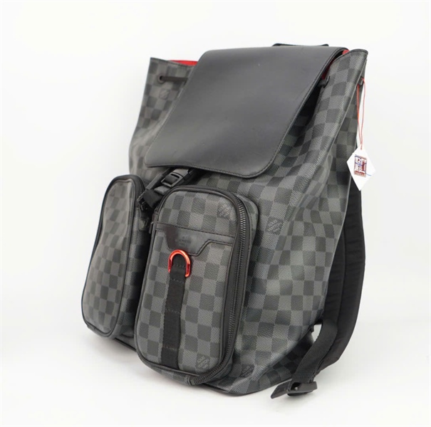 Balo LV ô vuông đen ++