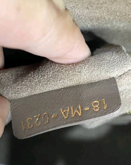 Túi Dior Lady xám nâu KG+