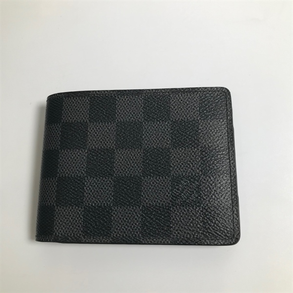 Ví LV xanh đen ô vuông KG+