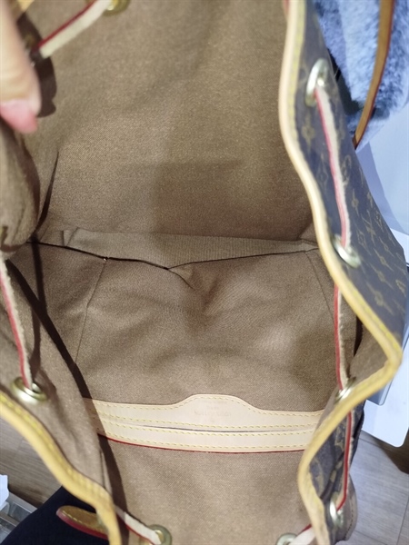 Balo LV Hoa nâu Vàng Đậm 35cm+