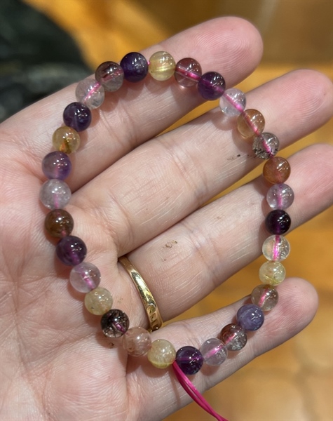 Vòng tay Sirin ngọc đa sắc +