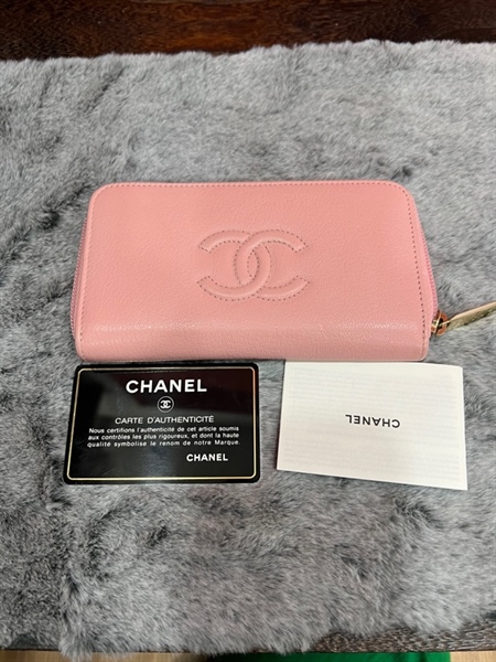 ví chanel hồng nhỏ+
