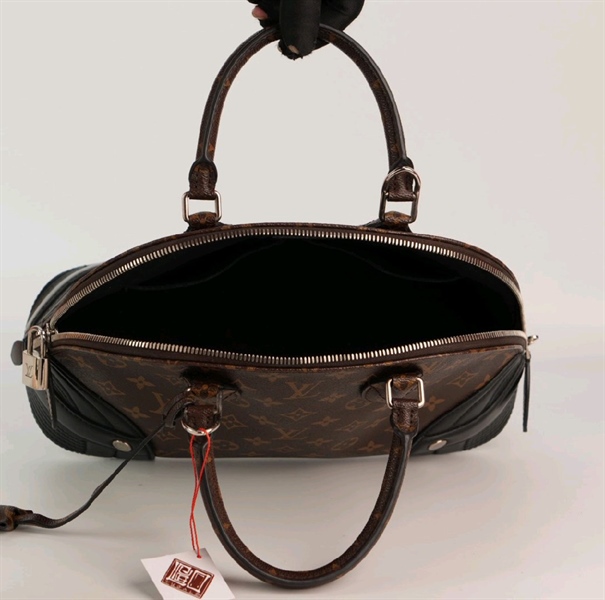 Túi LV alma hoạ tiết hoa nâu KG+