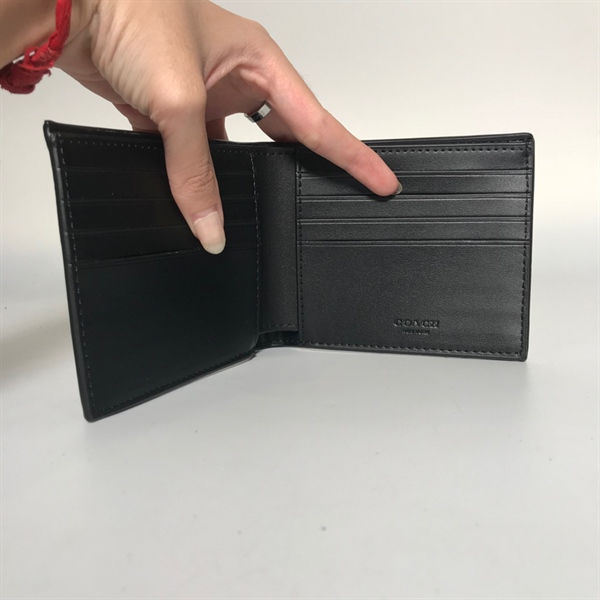 Ví Coach kẻ ngang KG+