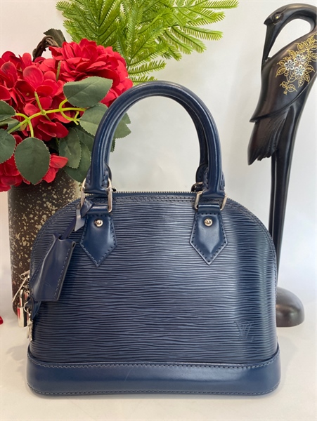 Túi LV xanh đen ổ khoá chìa KG+