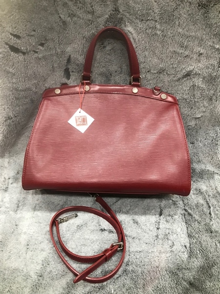 Túi LV vân đỏ đô KG+