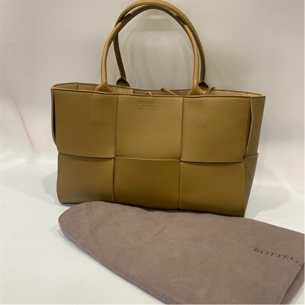 Túi Bottega vàng trầm +