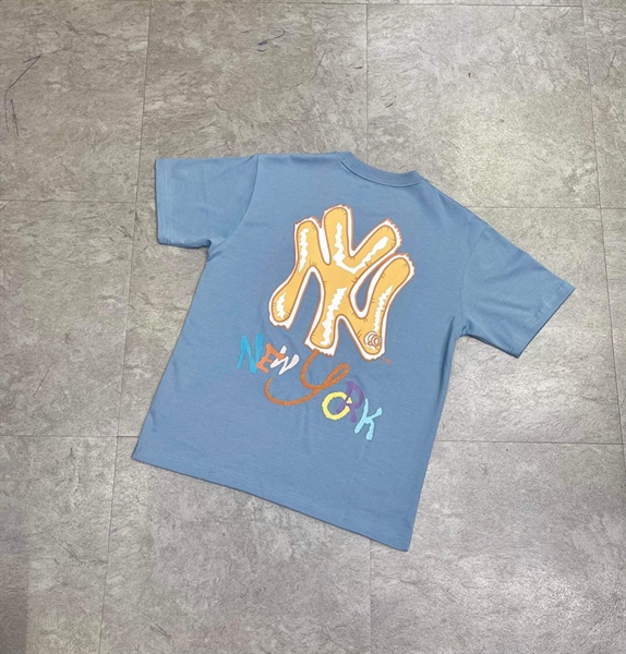 Áo thun chữ NY họa tiết Size M KG+