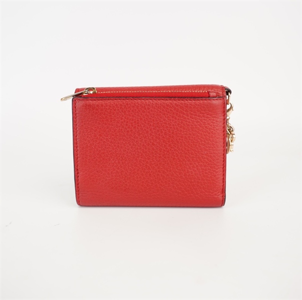 Ví Dior gập 2 màu đỏ +