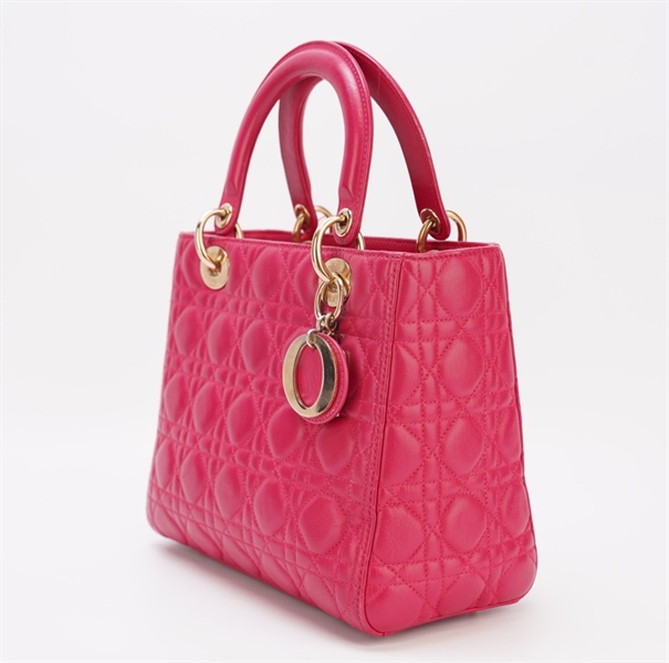 Túi Dior Lady hồng KG+