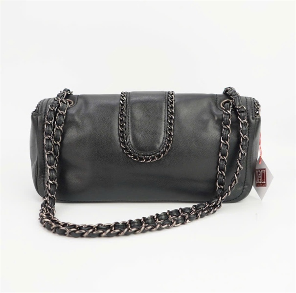 Túi Chanel đen quai xích size 25 ++