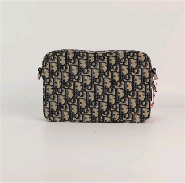 Túi Dior viền da đen - TB +