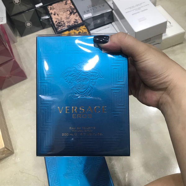 Nước hoa Versace Eros Xanh 200ml+