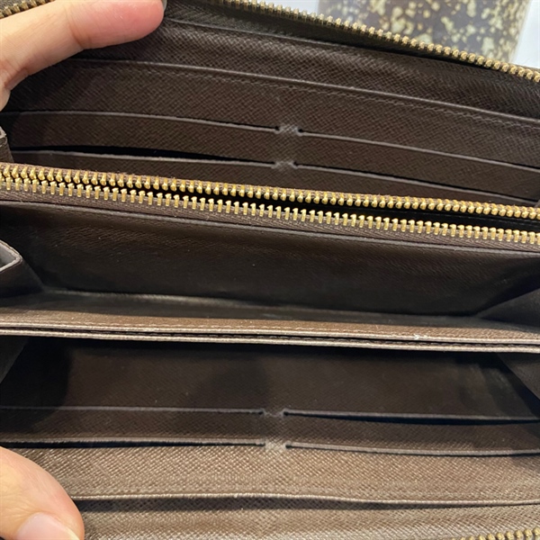 Ví LV ô vuông nâu