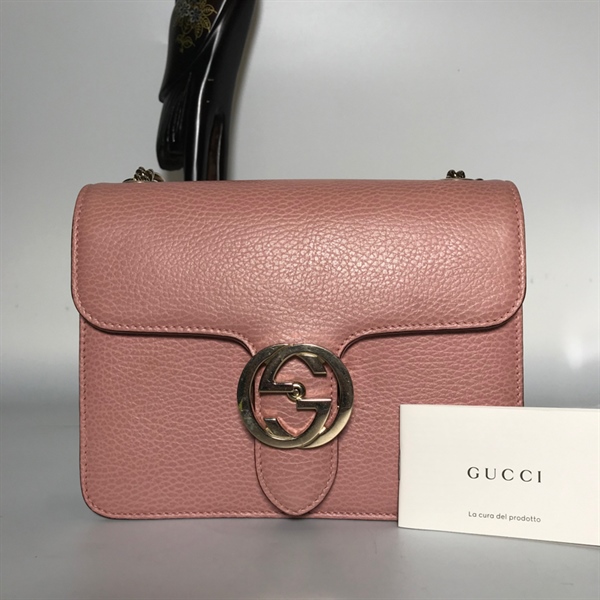 Túi Gucci hồng KG+