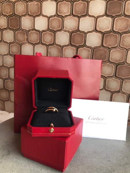 Nhẫn Cartier Vàng+