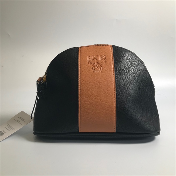 Túi MCM đen Nâu bò KG+