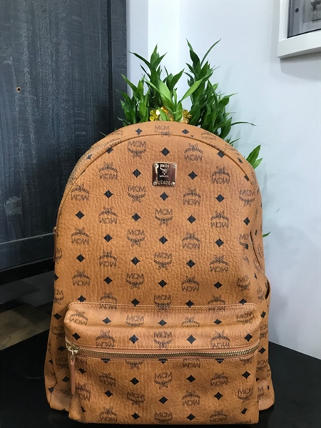 Balo MCM Lớn Vàng+