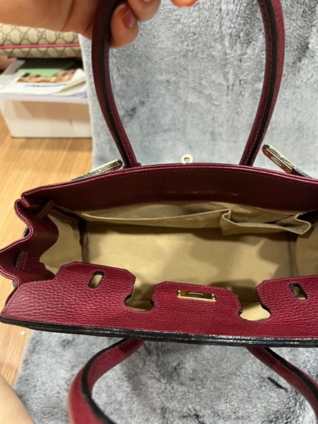 Túi hermes đỏ đô size 25 KG+