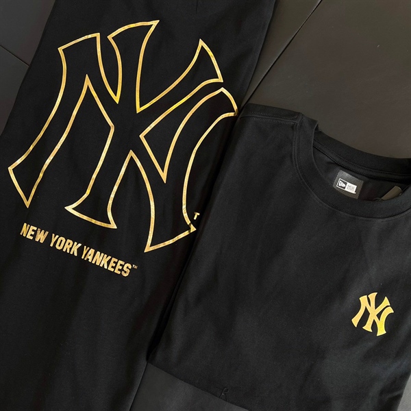 Áo NY chữ vàng L KG+