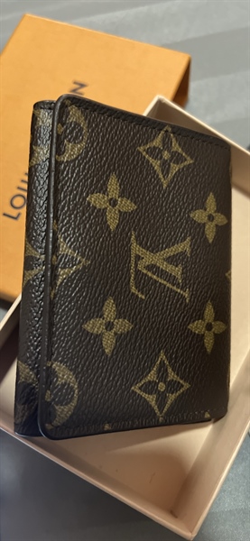 Ví LV Gập Đôi Hoa Nâu+