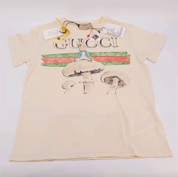 Áo thun GG vẽ thỏ KG+