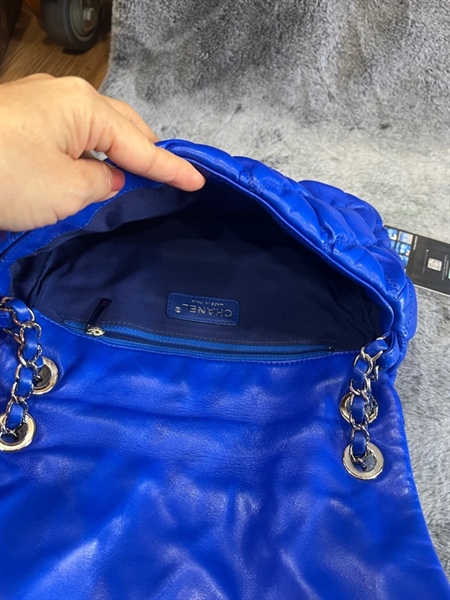 Túi chanel xanh dương +
