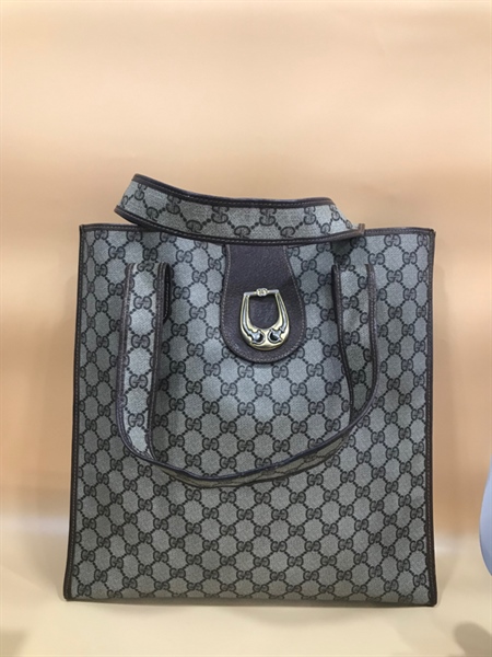 Túi Tote GG Xám KG+