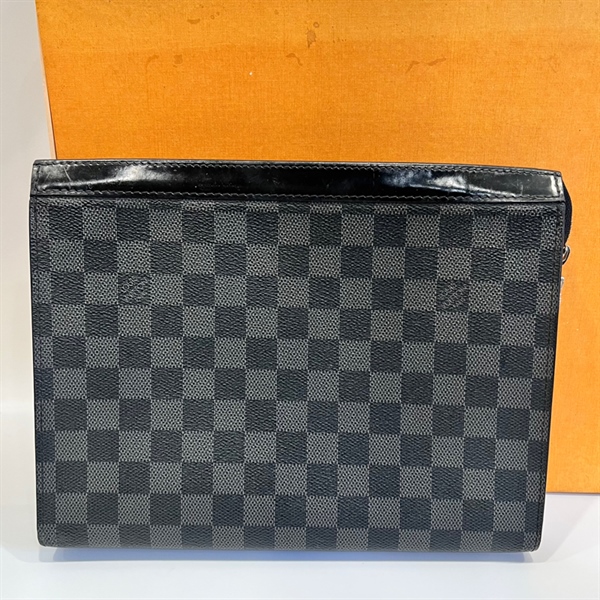 Túi LV Ô VUÔNG Clutch KG+