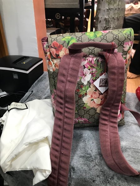 Balo GG xám hình hoa đào +